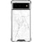 White Marble Google Pixel 6 Clear Case